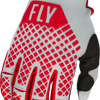 YOUTH KINETIC GLOVES RED/GREY YL