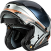 Md 01 Volta Helmet Grey/Black/Copper Metallic Sm