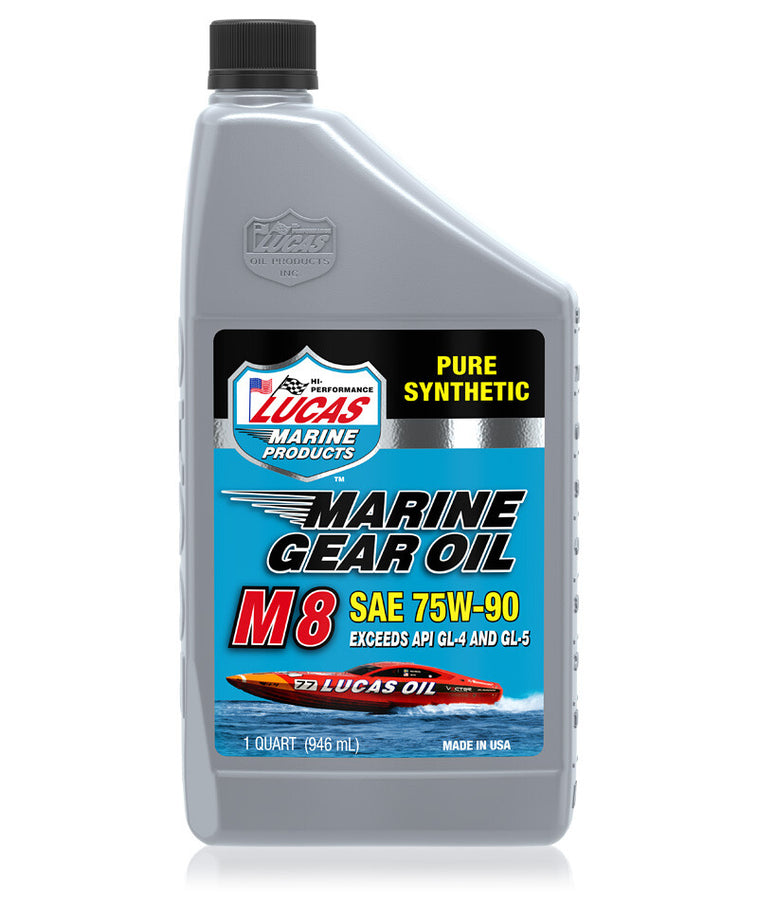 MARINE GEAR OIL PURE SYNTHETIC M8 1QT