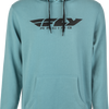 FLY CORPORATE PULLOVER HOODIE DUSTY SLATE LG