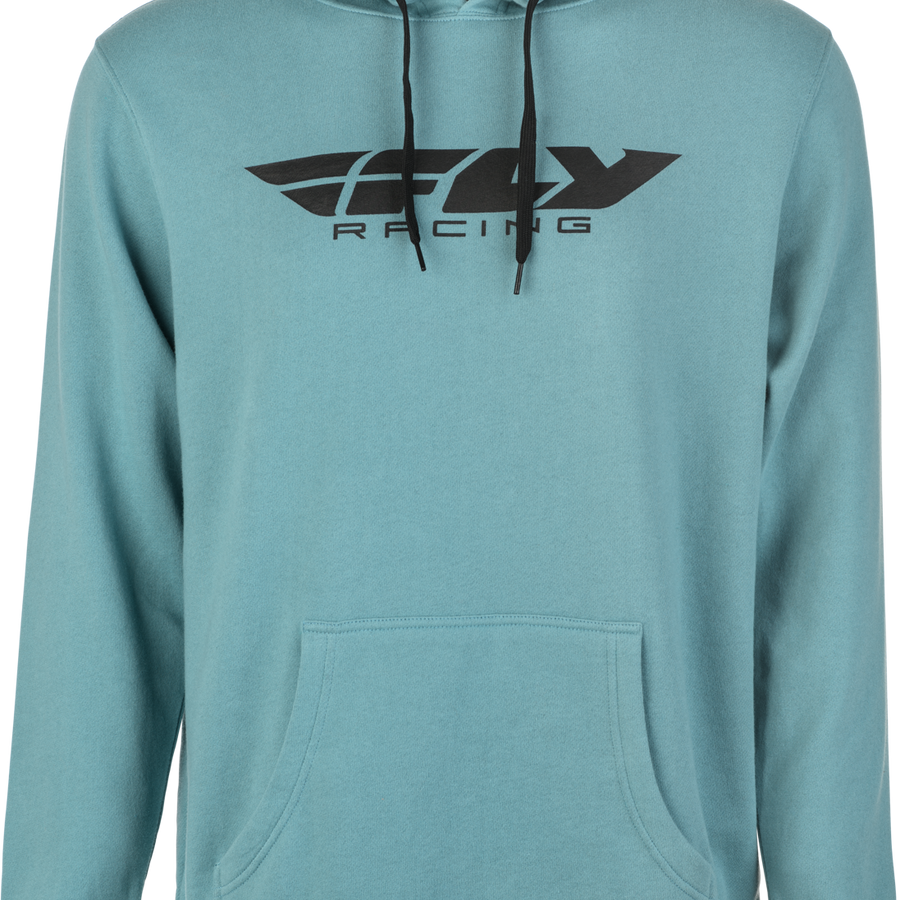 FLY CORPORATE PULLOVER HOODIE DUSTY SLATE MD