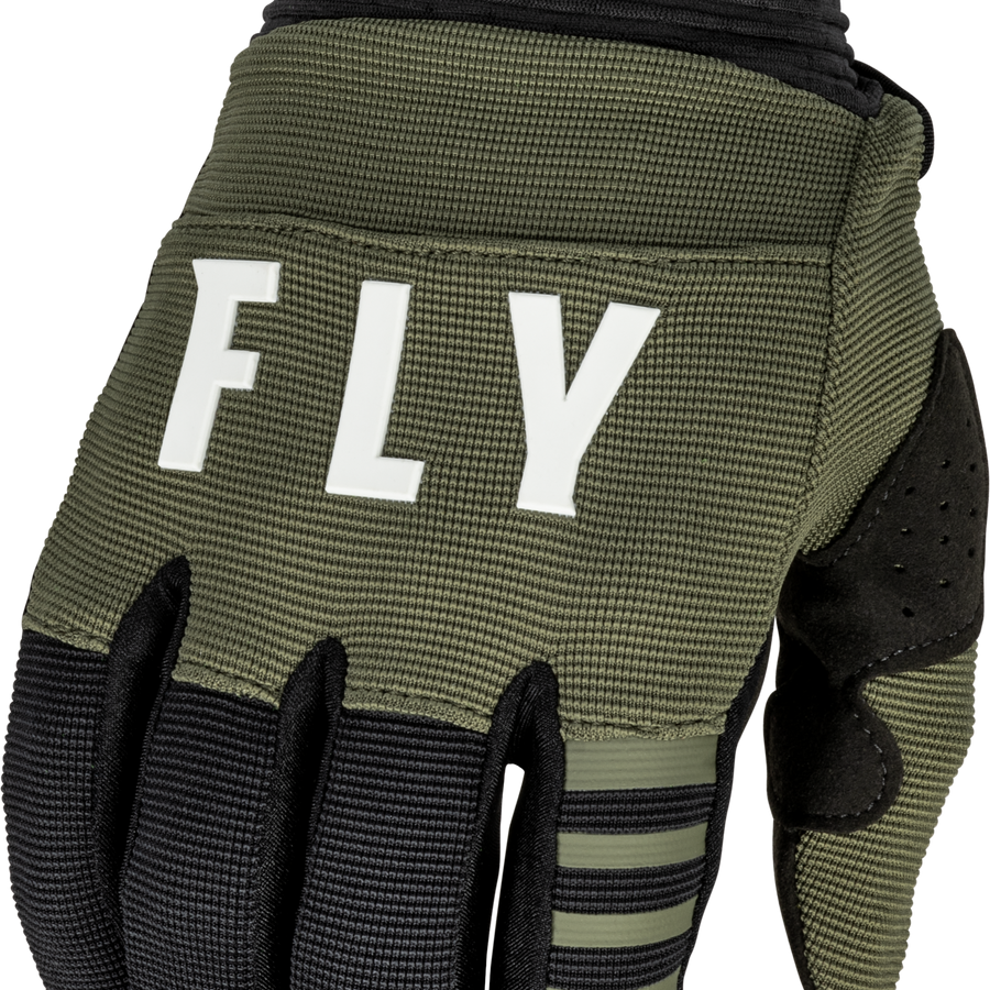 YOUTH F-16 GLOVES OLIVE GREEN/BLACK Y3XS