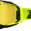 Armega Snowmobile Goggle Nuclear Citrus Mirror Gold Len
