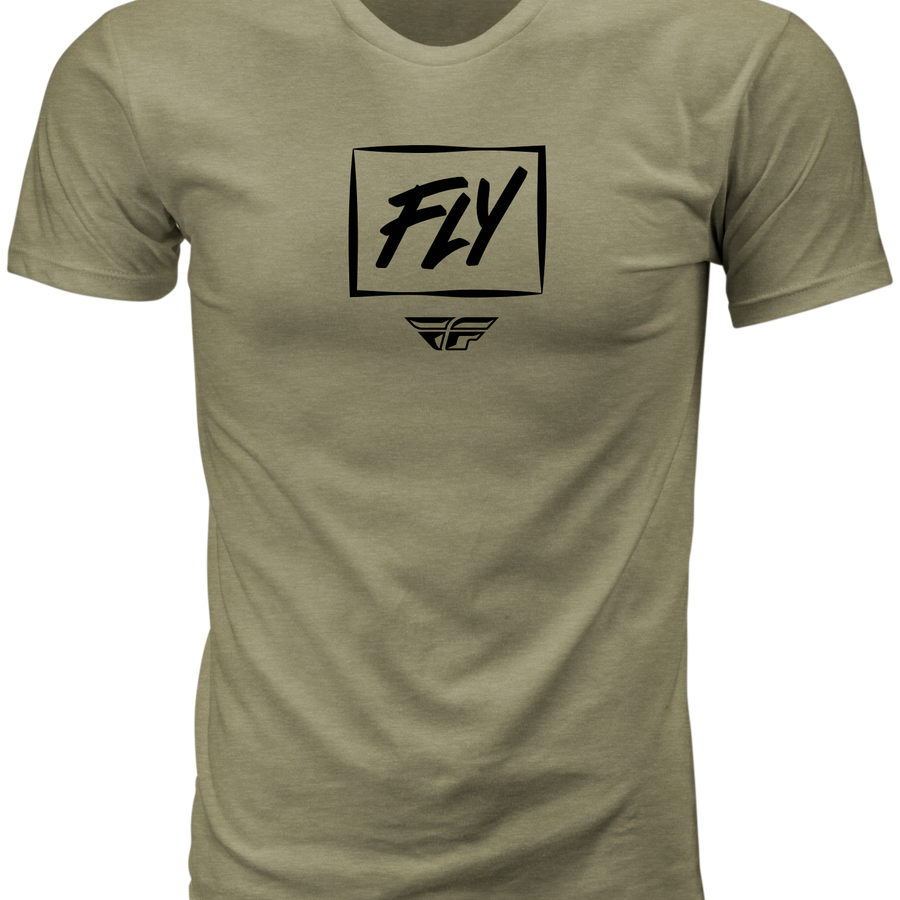 FLY ZOOM TEE LIGHT OLIVE 2X