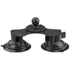 DBL SUCTION CUP BASE W/ 1" BALL