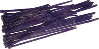 ASSORTED CABLE TIES PURPLE 30/PK