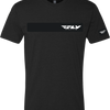 FLY CORPORATE TEE BLACK MD