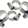 STAINLESS STEEL HOSE CLAMPS 1/4"-5/8" 10/PK