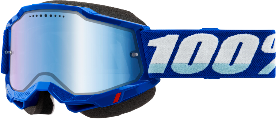 Accuri 2 Snowmobile Goggle Blue Mirror Blue Lens