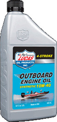 OUTBOARD ENGINE OIL SYNTHETIC 10W-40 1QT