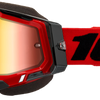 Racecraft 2 Snowmobile Goggle Red Mirror Red Lens