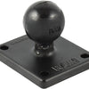2"X1.7" BASE W/1" BALL INCLUDES AMPS HOLE PATTERN