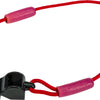 FLOATING WHISTLE W/LANYARD (RED)