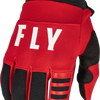 YOUTH F-16 GLOVES RED/BLACK Y2XS