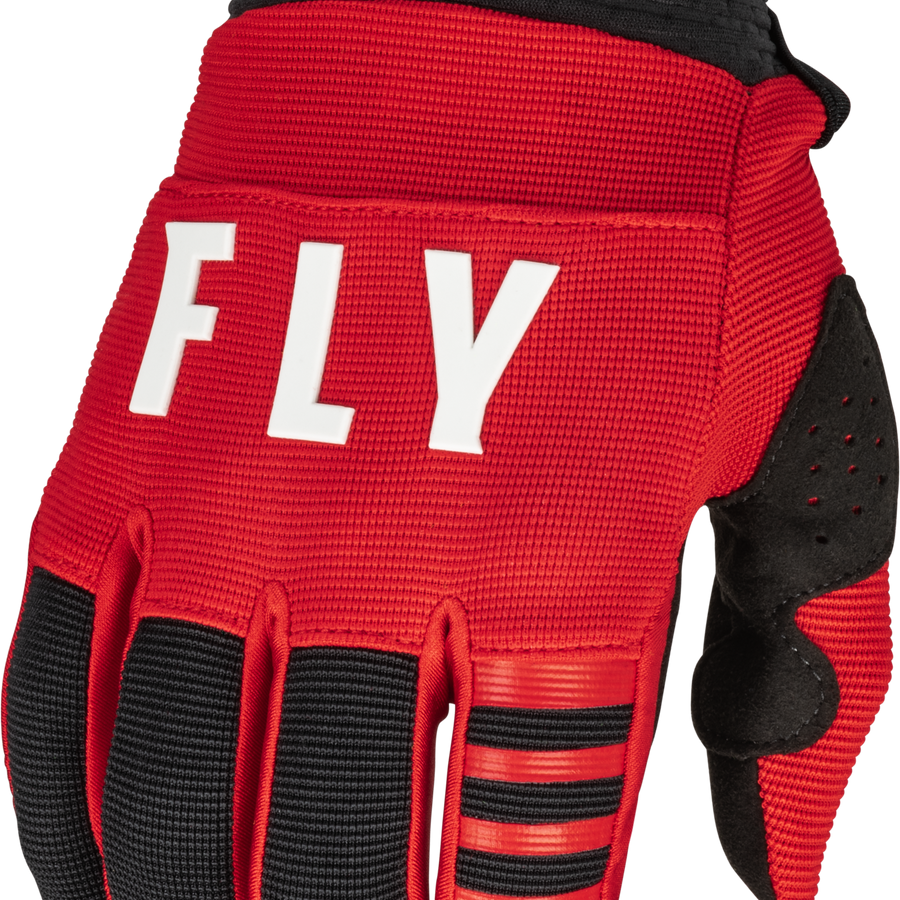 YOUTH F-16 GLOVES RED/BLACK YS
