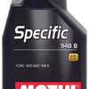 Motul 1L OEM Synthetic Engine Oil SPECIFIC 948B - 5W20 - Acea A1/B1 Ford M2C 948B - Case of 12