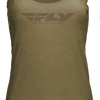 WOMEN'S FLY CORPORATE TANK OLIVE 2X