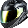 Md 01 Volta Helmet Grey/Silver Metallic Lg