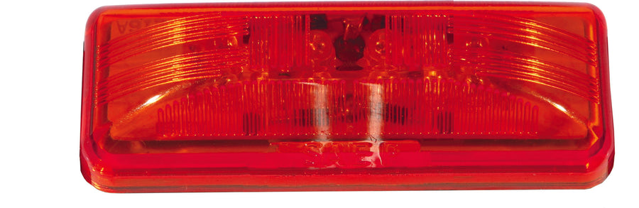 REPLACEMENT RECTANGLE 3-LED RED- NO BASE