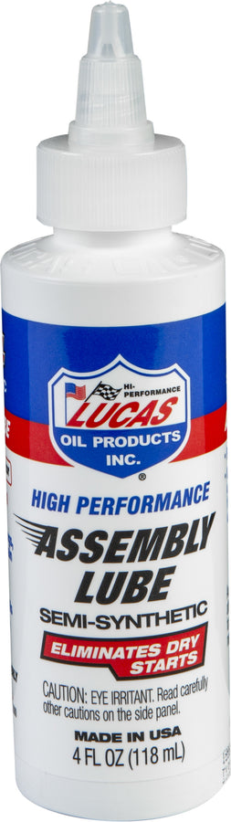 SEMI-SYNTHETIC ASSEMBLY LUBE 4 OZ