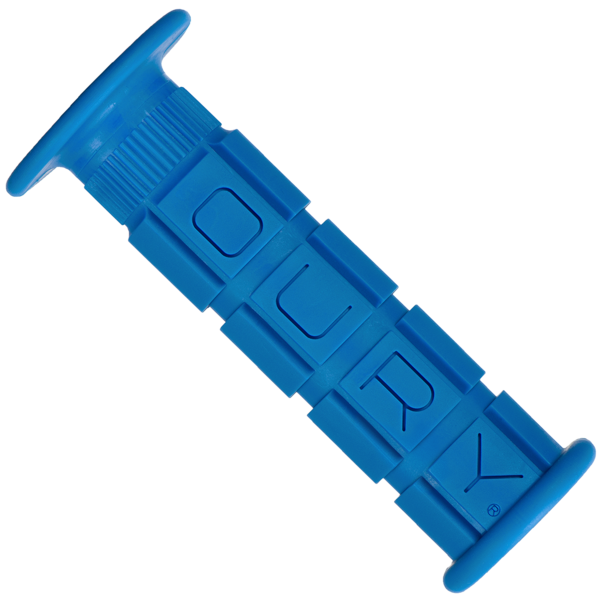 OURY GRIPS ATV W/FLANGE BLUE