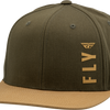 FLY VIBE HAT OLIVE GREEN/MUSTARD