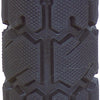 ROGUE NO FLANGE LOCK-ON GRIPS BLACK/SILVER 130MM