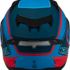 Ff 98 Aftershock Helmet Matte Blue/Red Lg