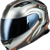 Md 01 Volta Helmet Grey/Black/Copper Metallic Xs