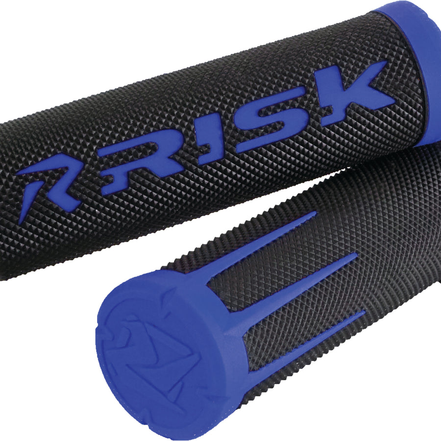 Fusion 2.0 Motorcycle Grips Blue