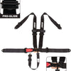 5 Point Safety Harness W/O Pads Black 3" Straps