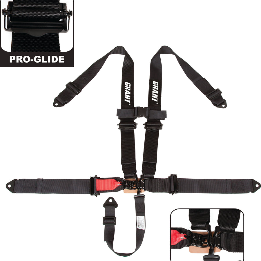 5 Point Safety Harness W/O Pads Black 3