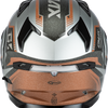Md 01 Volta Helmet Grey/Black/Copper Metallic Xs