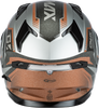 Md 01 Volta Helmet Grey/Black/Copper Metallic Lg
