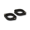 Cnc Fork Clamps 38 41mm Pair Black