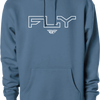 Youth Fly Edge Hoodie Storm Blue Yl/Yx