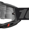 Accuri 2 Enduro Moto Goggle Black Clear Lens