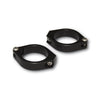 Cnc Fork Clamps 42 43mm Pair Black
