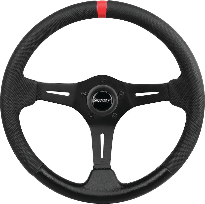 R&P Steering Wheel Black W/Ultra Grip